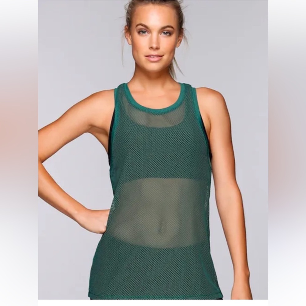 Lorna Jane Mesh Tank Top